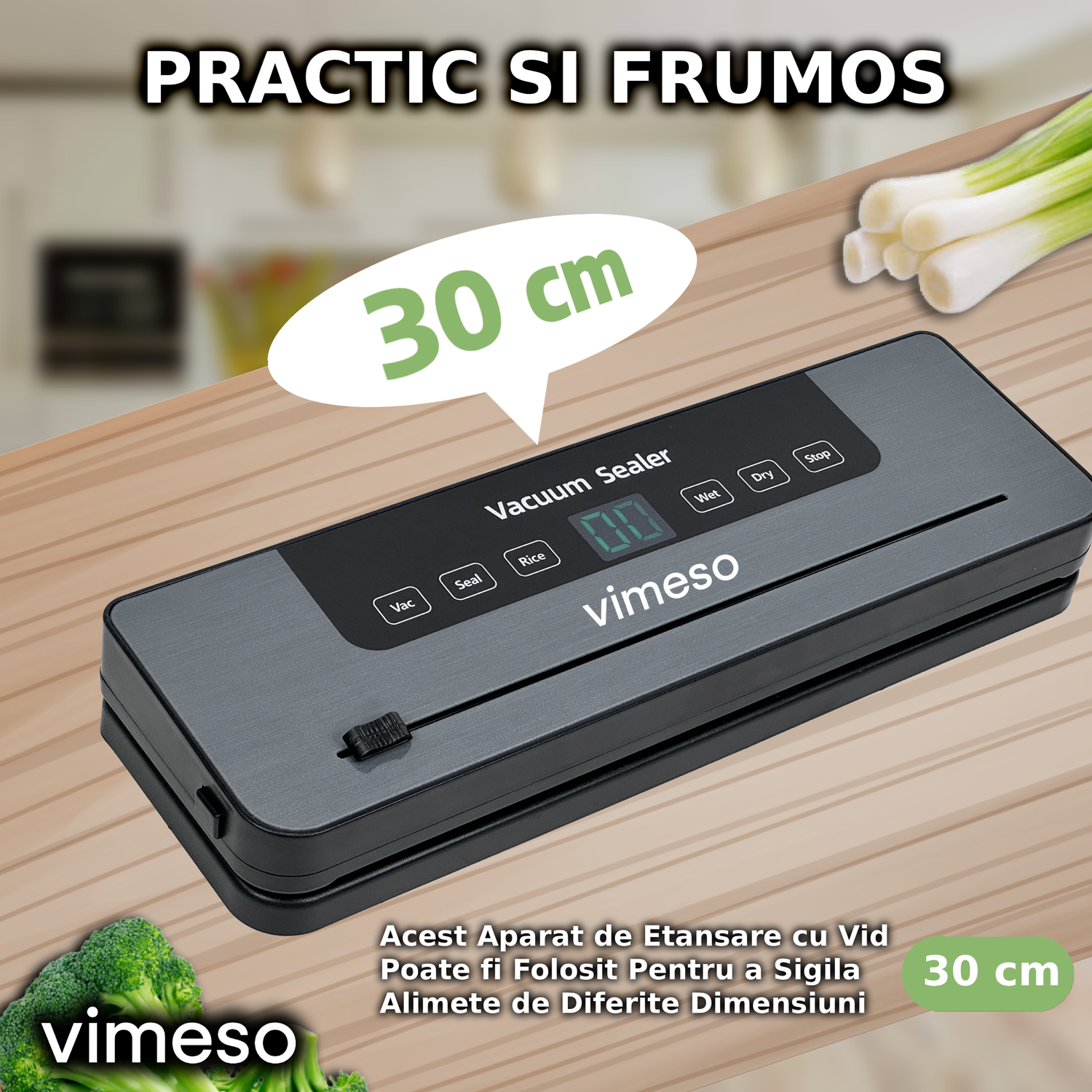 Aparat de vidat VIMESO cu bară de lipire de 30 cm